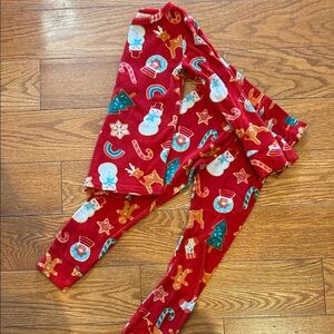 Cat & Jack Red Holiday Kids Pajama Set